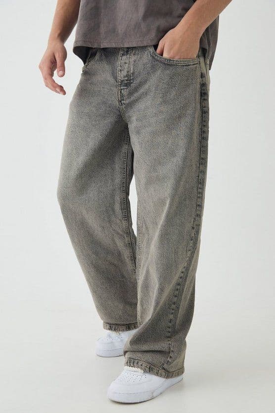 Custom men's denim jeans with quality stitching